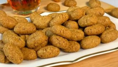 طريقة عمل كوكيز الشوفان بالتمر
