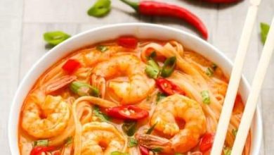طريقة عمل شوربة الجمبري